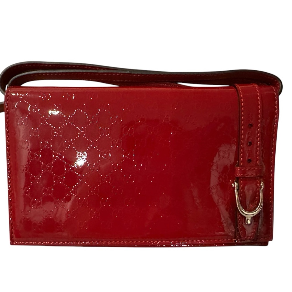 Red Patent Leather Women's Bag